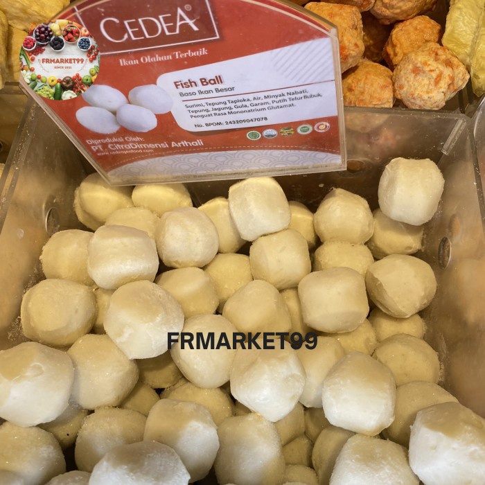 

Cedea Fish Ball / Bakso Ikan Besar / 500 grm