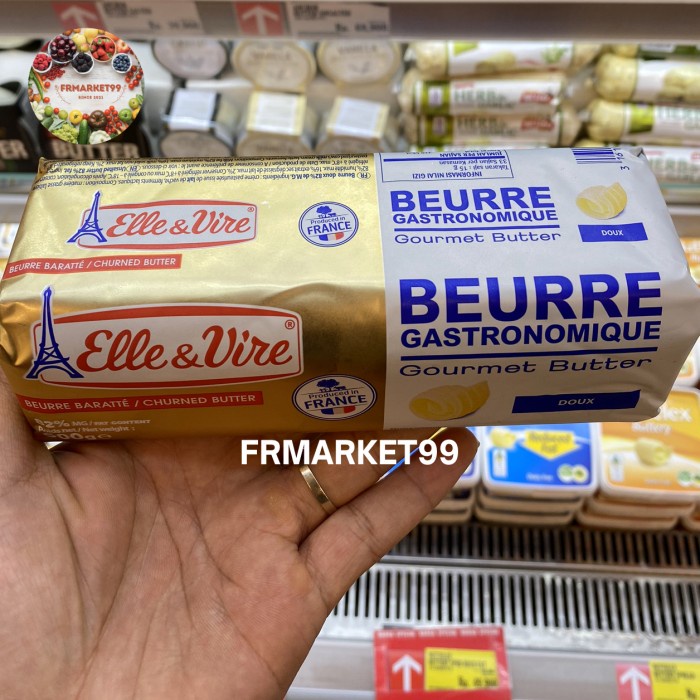 

Elle&Vire Beurre Gastronomique Butter / Butter Roll / 500 grm