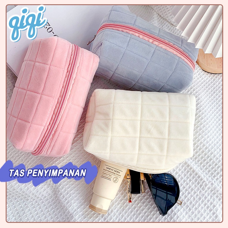 

kotak pensil/Pensil case/Tempat pensil/pensil Pouch Make up Tas/Tas Pena Kapasitas Besar - Qiqi Treasure