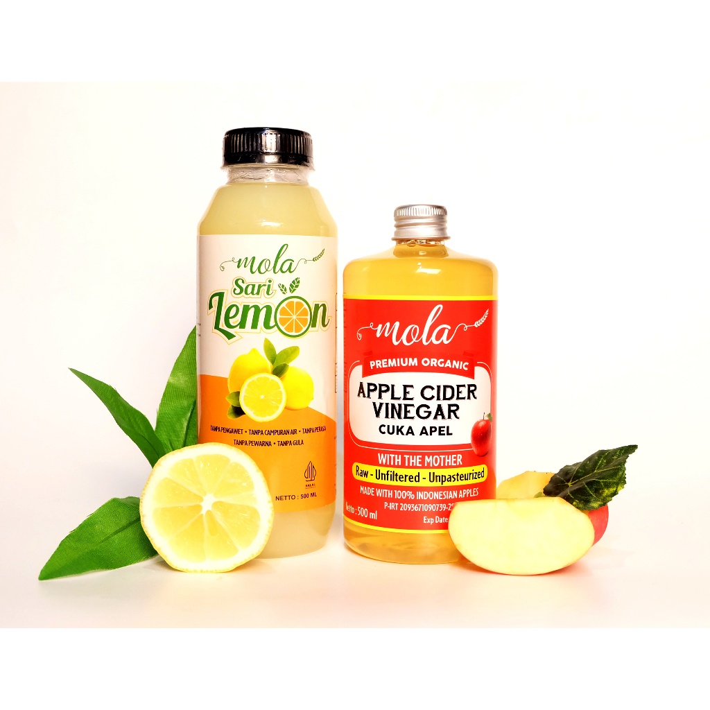 

Ay00! Paket Diet Pelakor Mola Cuka Apel Cider Venegar + Sari Lemon
