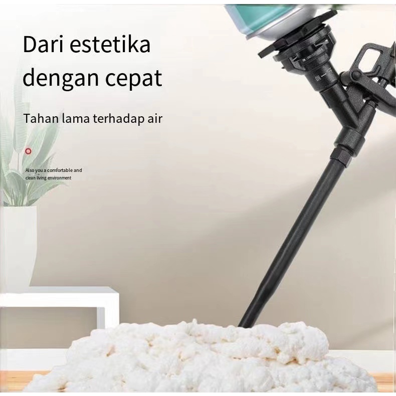 Pistol Semprot Busa Penyegel Lem, Pistol Busa Pembersih-Gratis/Panjang Jahitan Pintu, Lem Penyegel B