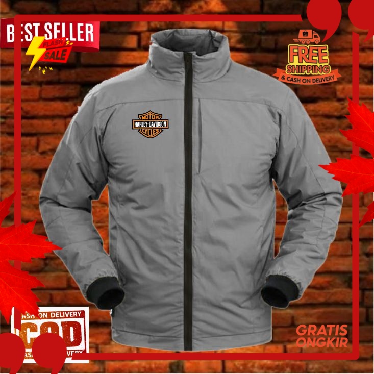 OUTFIT JKT48 TERBARU NEW ERA //HARLEY JAKET PRIA WATERPROOF JAKET HARRINGTON SMITH PRIA JAKET MOTOR 