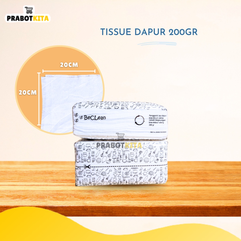 Tisue Dapur Serbaguna / Tissue Penyerap Minyak Tisu Kompor / Tisu Murah 1kg / Tisu Bisa di Cuci Ulan