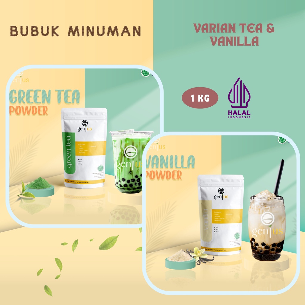 

bubuk minuman rasa tea 1kg serbuk minuman aneka rasa bubuk minuman kekinian powder minuman tea 1kg
