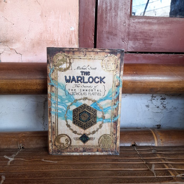 ASLI BUKU Novel The Warlock The Secrets Of The Immortal Michael Scott
