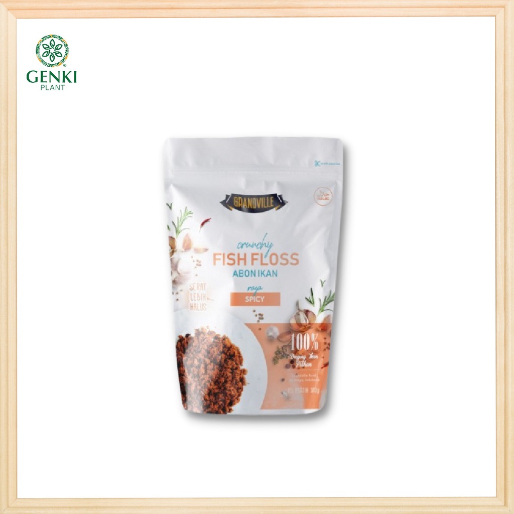 

Grandville Crunchy Fish Floss Spicy / Abon Ikan - 100 g