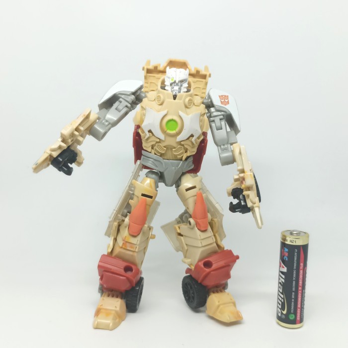 Figure Transformers Prime Beast Hunter Autobot Ratchet 2nd Preloved toys Miniatur Pajangan Mainan An