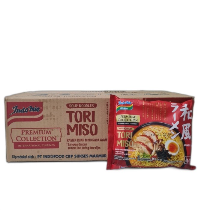 

BEST SELLER- INDOMIE JAPANESE TORI MISO RAMEN KUAH RASA AYAM DUS ISI 20 - TORI MISO