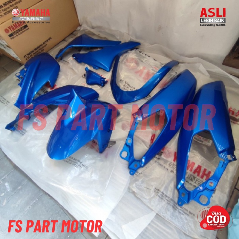 FULL SET BODY HALUS NMAX N MAX OLD 2DP-P6 BIRU 2016-2019 ORIGINAL YAMAHA