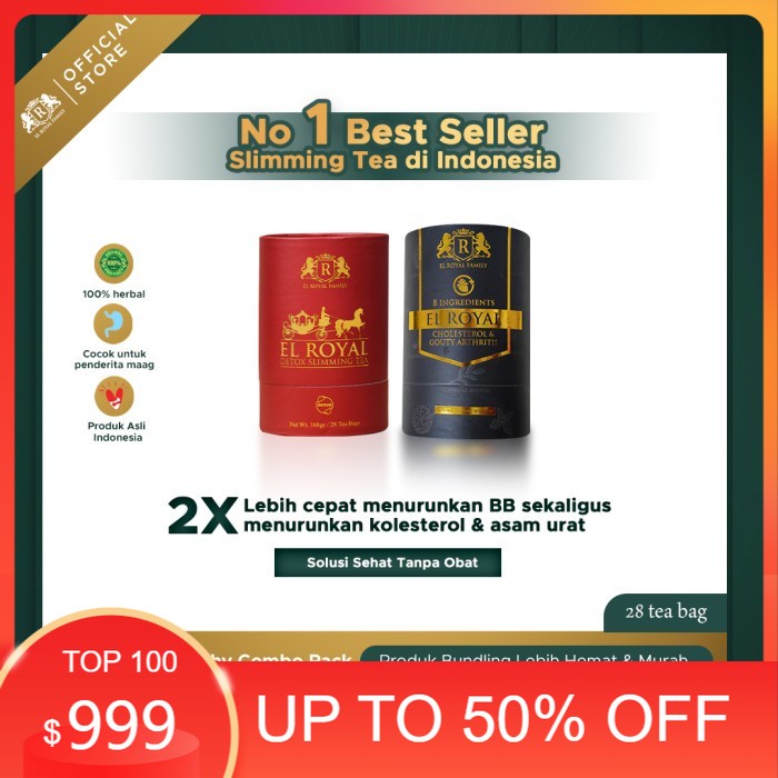 

El Royal Cholesterol Gouty Arthritis & El Royal Detox Slimming Tea gs