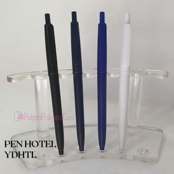 

Pulpen Plastik Hotel Promosi Bisa cetak Logo Custom Cetek