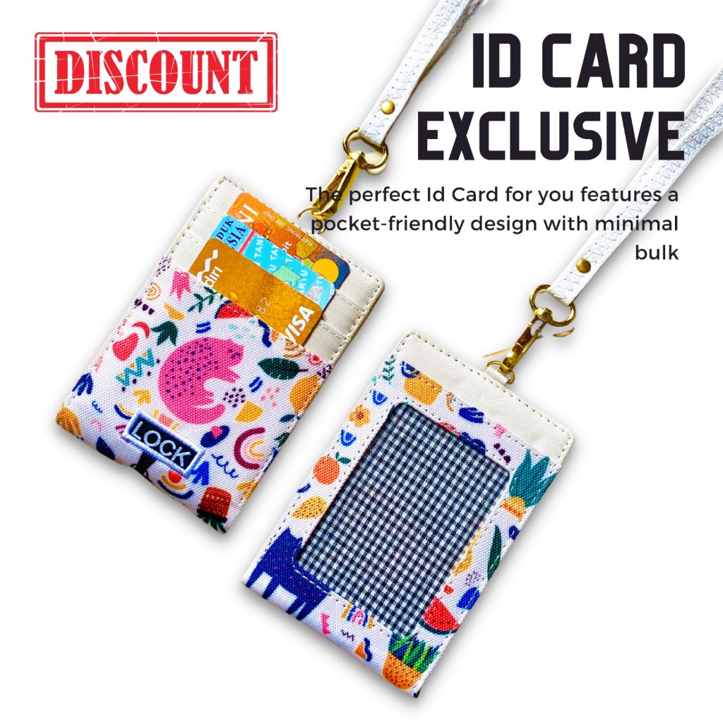 

Dompet ID Card Name Tag Pria Wanita LST060