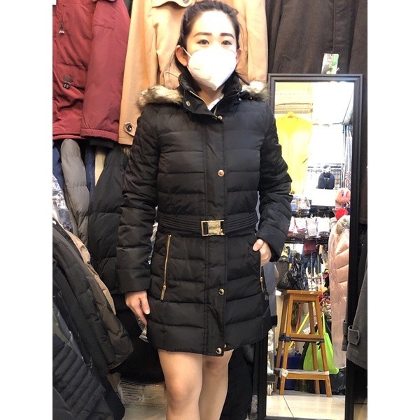 Ready Stock Women's Winter Jacket Michael KOrs Isi Bulu Angsa. - Coklat muda, 3XL BN