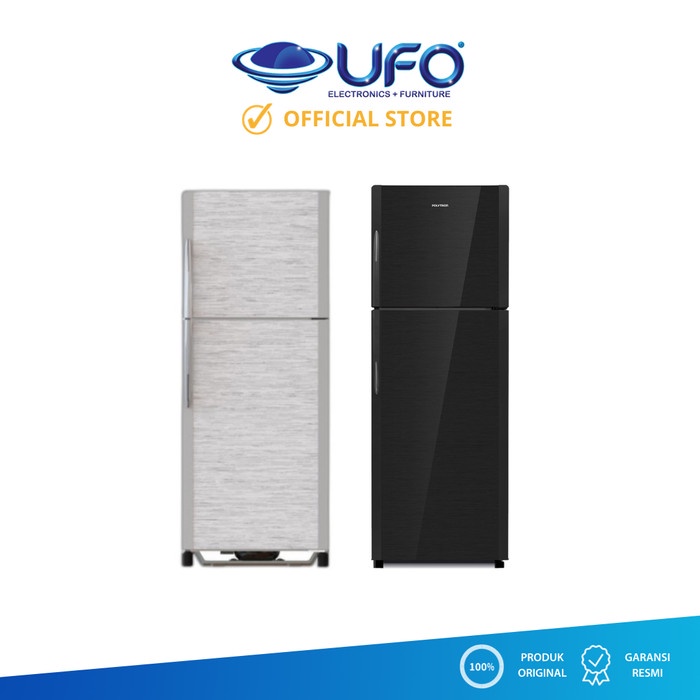 Polytron Kulkas 2 Pintu Belleza 240L PRM28DMY/DMS