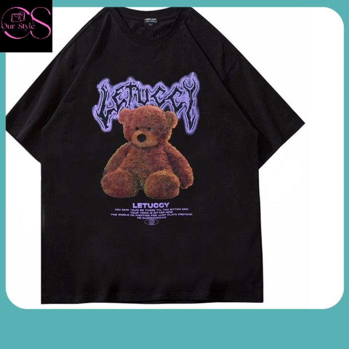 Baju Kekinian / FC - KAOS OVERSIZE LETTUCY  // STREET STYLE T-SHIRT