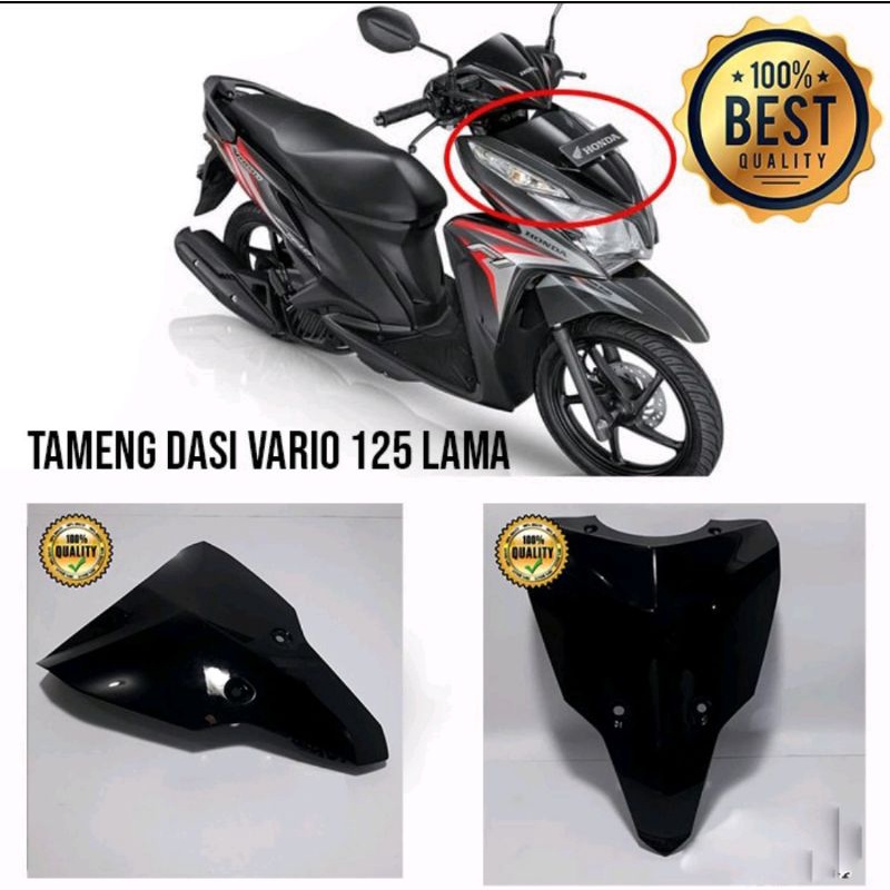 Dasi Panel Tameng Depan Kecil Dudukan Bawah Plat Nomor Vario 125 Lama Old