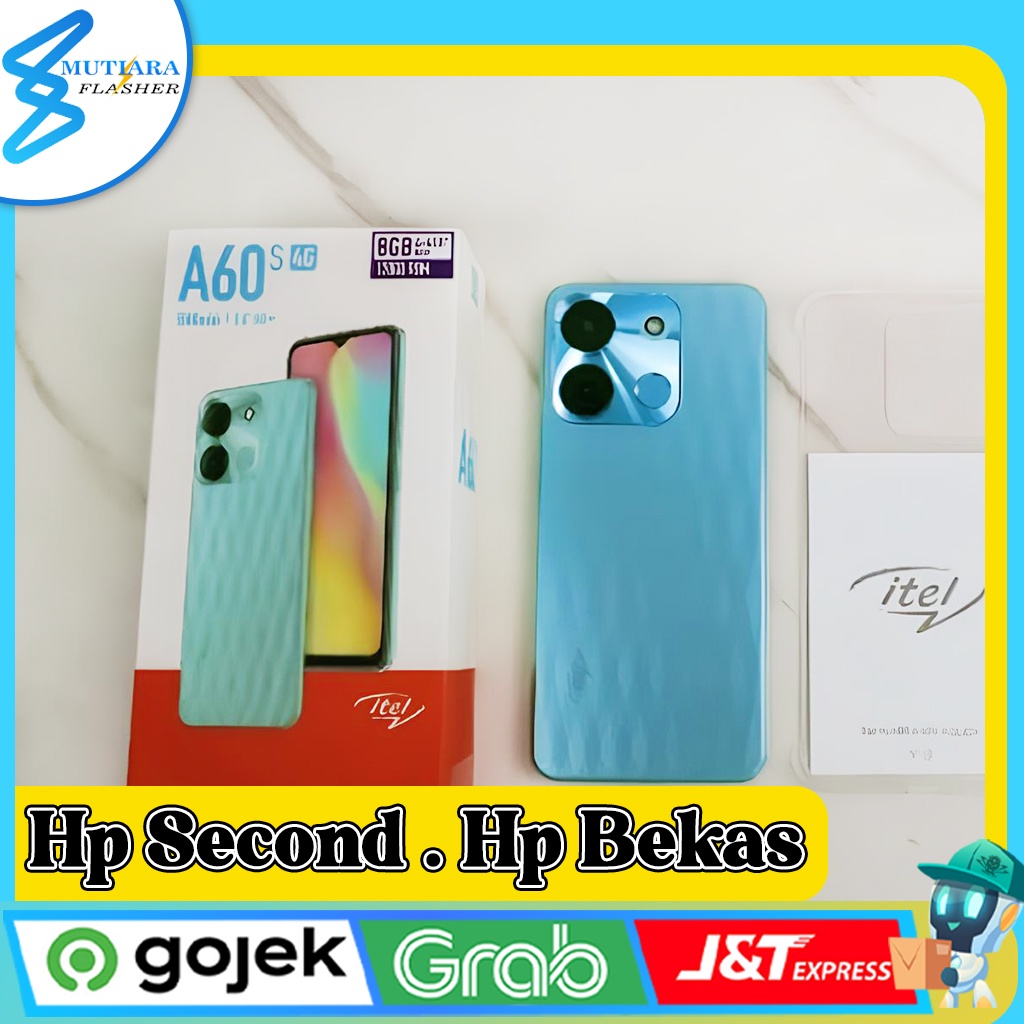 Itel A60s Ram 4/64GB | Ram 4/128GB Second Original