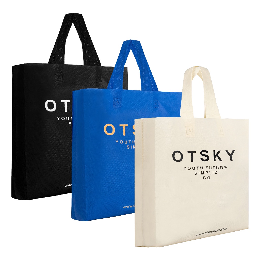 Otsky Tas Totebag Simple Pria / Wanita