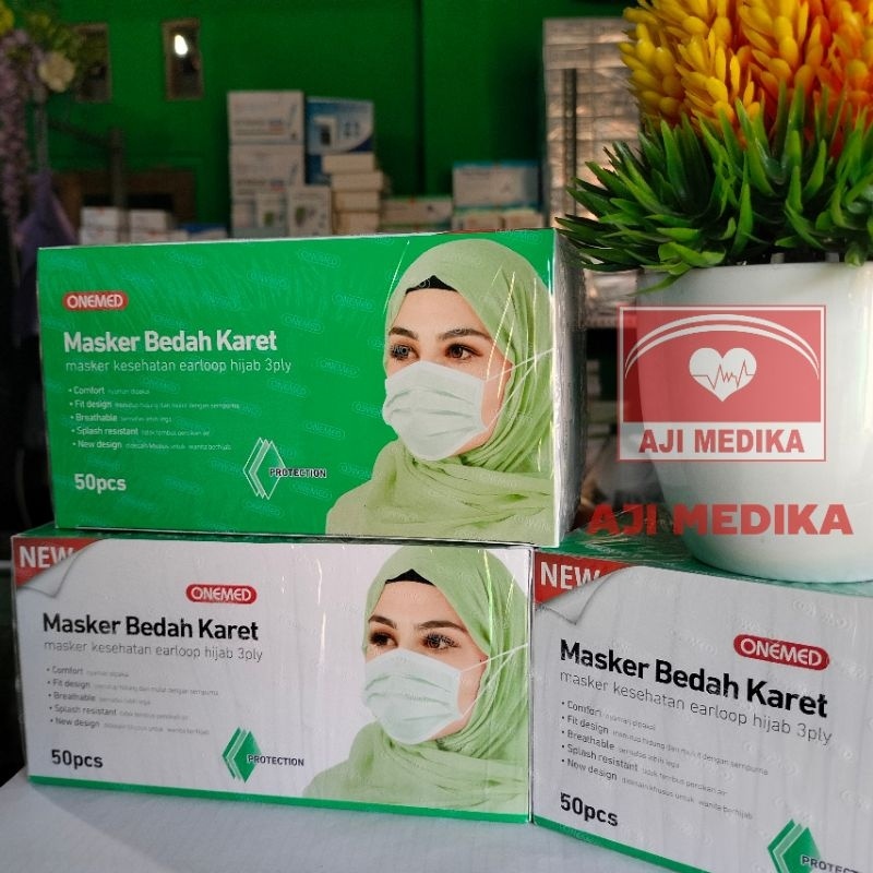 Masker Cantol/Hijab Onemed