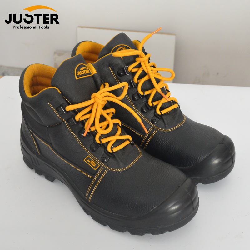 Juster Sepatu Safety Pria Original Import / Sepatu Kerja Safety Sedang / Sepatu Kerja Safety Boots S