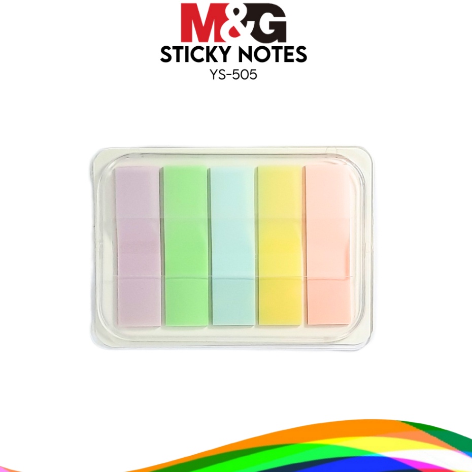 

M&G Sticky Note 5 color 12 x 43mm YS 505