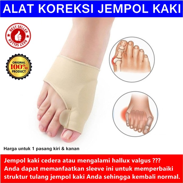 Alat Koreksi Jempol Kaki Valgus Kaos Kaki Koreksi Jari Jempol Meluruskan Jempol Kaki Bengkok