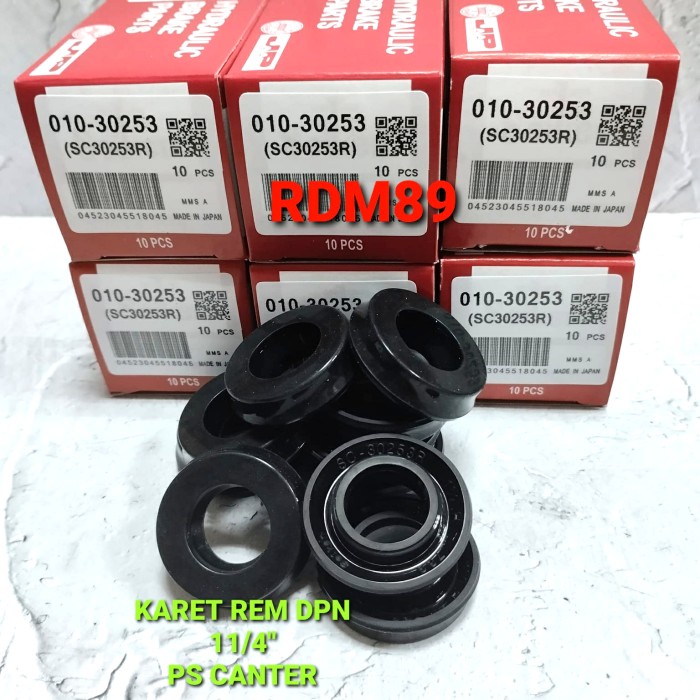 KARET REM SC30253 DEPAN CANTER PS125 PS120 PS100 SC 30253R (1 1/4")