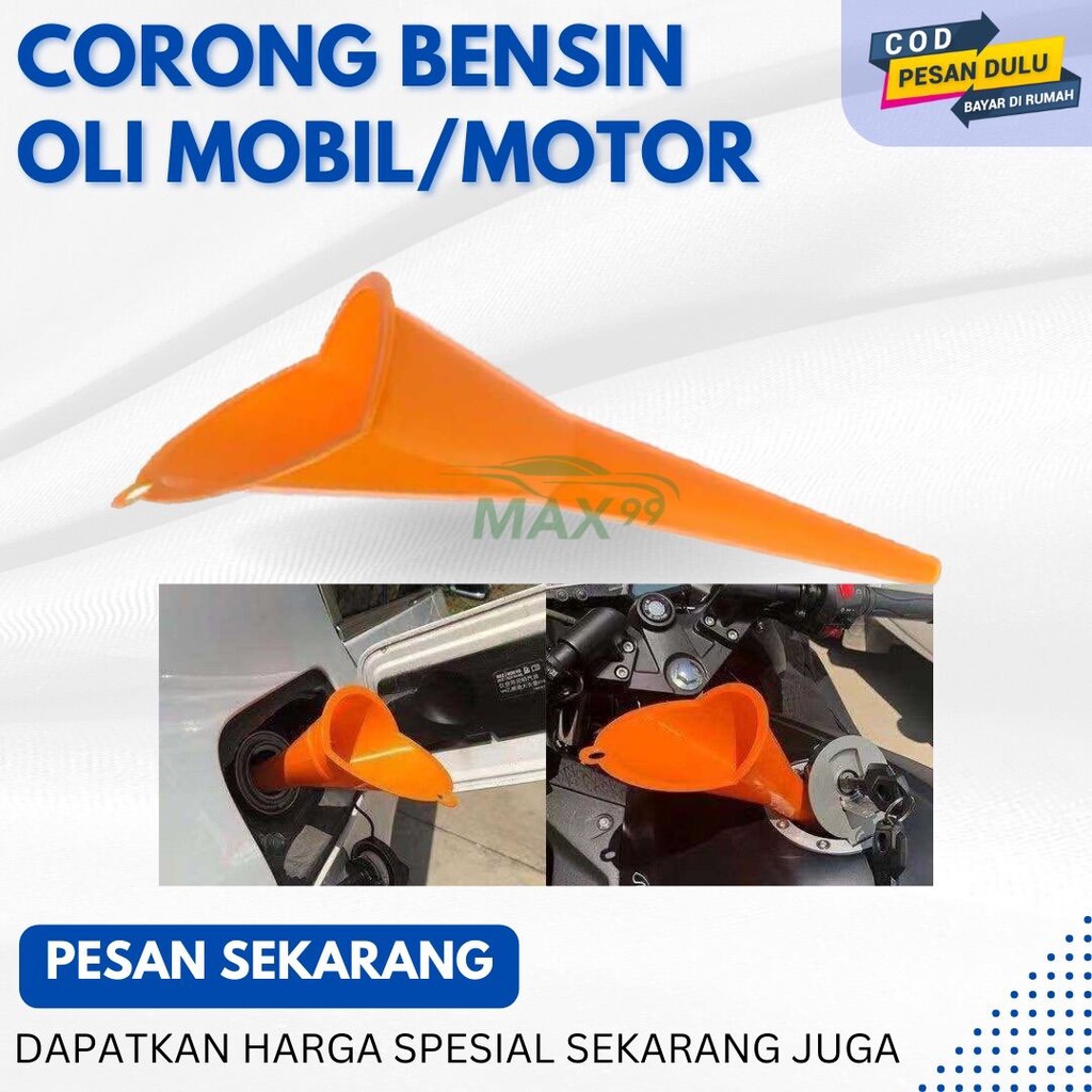 Corong Bensin Oli Corong Panjang Mobil Motor