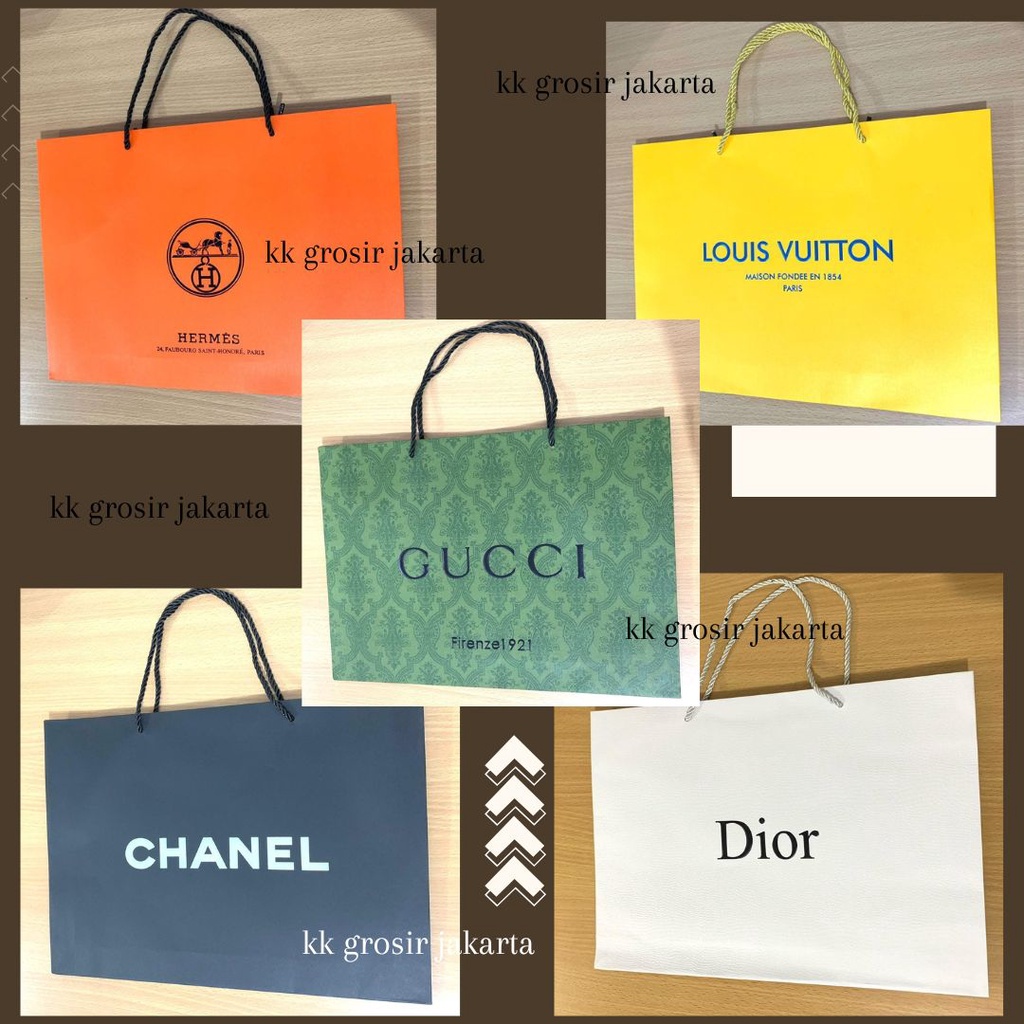 

New !!! Paper Bag Tas Premium / Kantong Shopping / Kertas Belanja Bahan karton premium