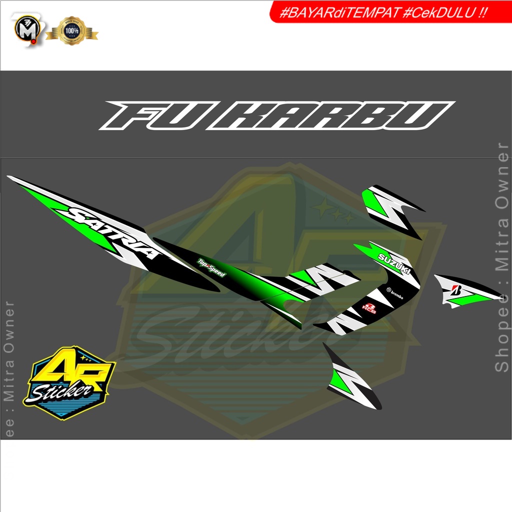 Striping satria fu Barong  / Striping satria Barong /Striping Satria Fu lama / Striping Satria Fu St