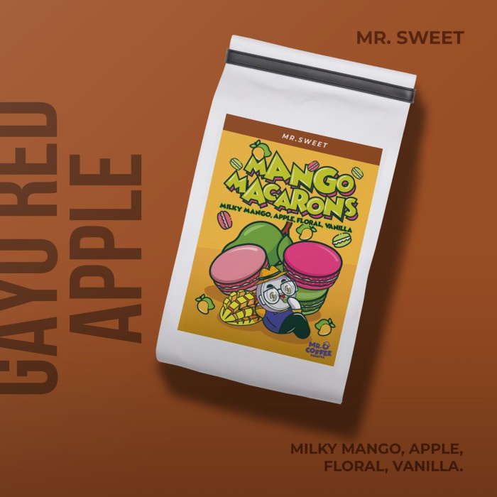 

Kopi Arabika Mango Macarons Specialty Coffee Arabica