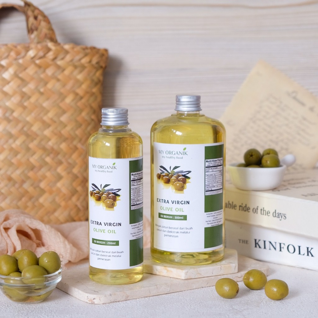 

My Organik EVOO Minyak Zaitun Murni Extra Virgin Olive Oil 500 ml 250 ml