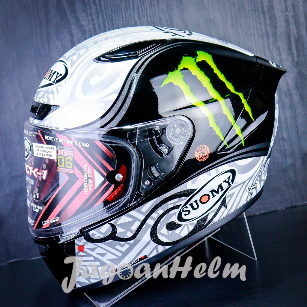 SUOMY HELM TRACK 1 BAGNAIA  WINTER TEST MONSTER REF | BLACK | TRACK1
