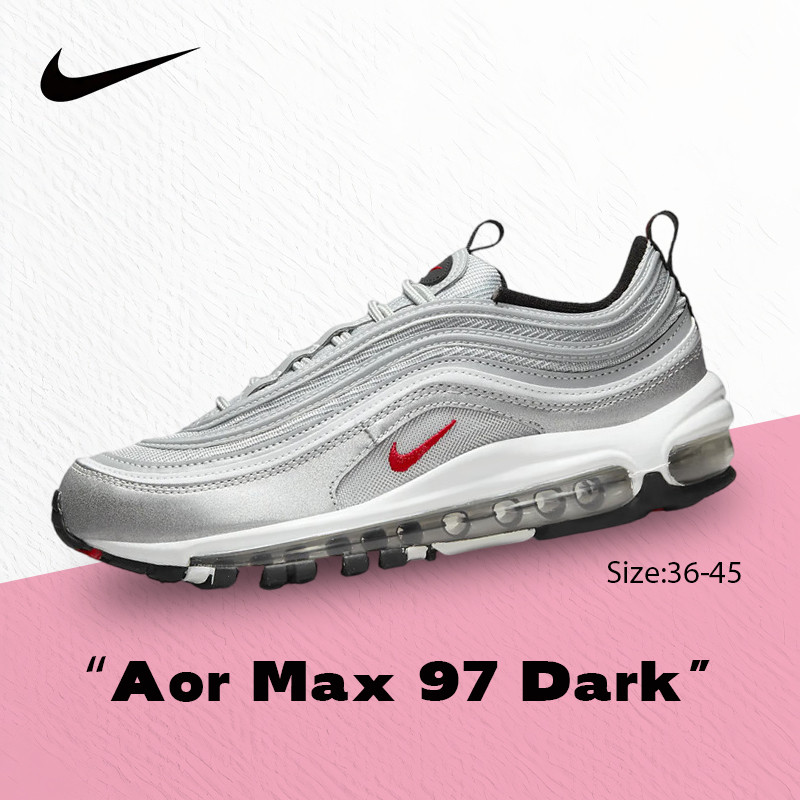 Nǐke Air Ax 97 Silver Bullet Original Jaminan Pembeli Luar Negeri Untuk Barang Asli-884421-001