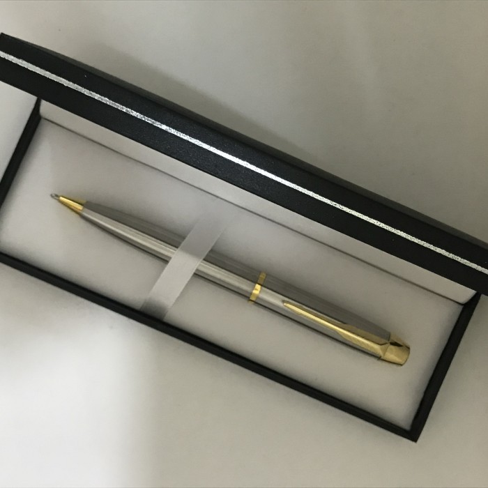 

pulpen T250 ss gt + grafir logo di kotak