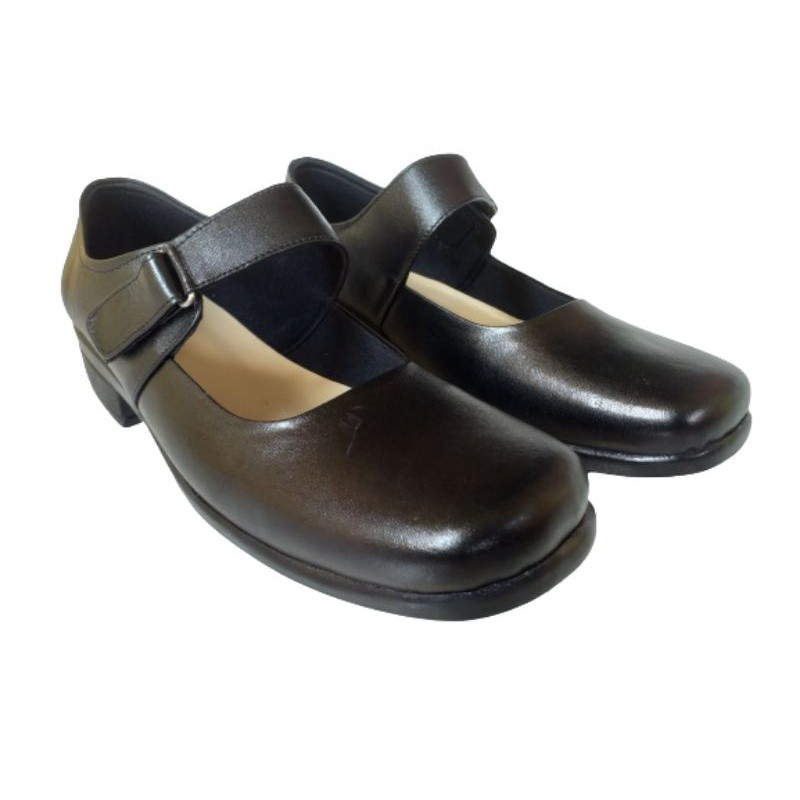 Sepatu Pantofel Wanita Sepatu Paskibra Wanita Sepatu Sekolah Siswi SMA Kode.T 02
