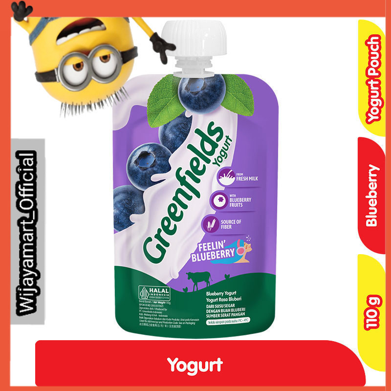 

Greenfields Kids Yogurt Bluberi 110 g