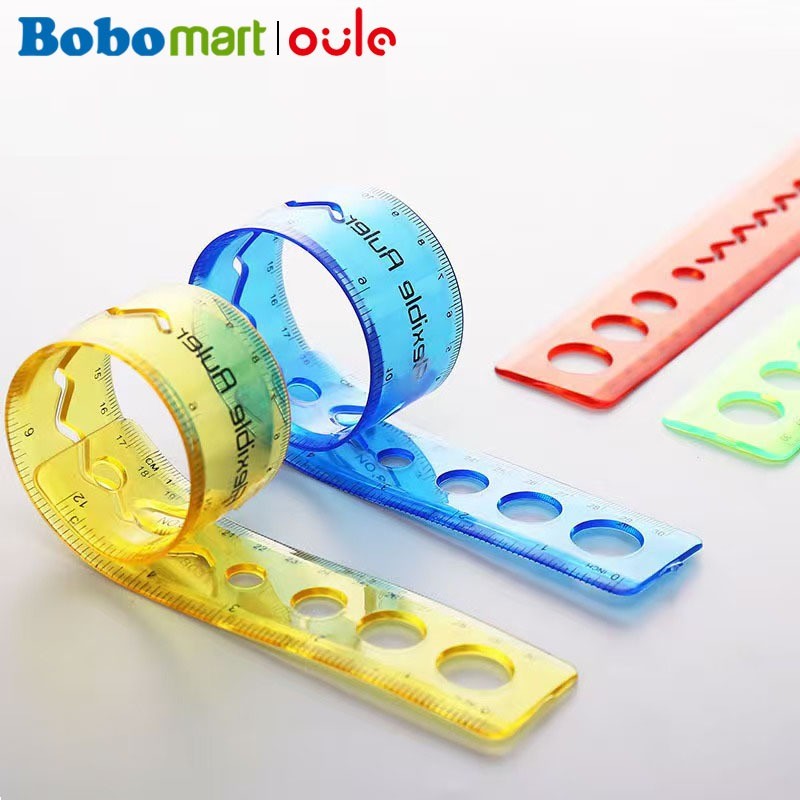 

BOBOMART 1 PCS PENGGARIS LENTUR ZJ8031 FLEKSIBEL 30CM DAPAT DITEKUK TANPA PATAH MURAH
