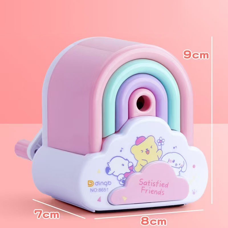 

Bobomart Serutan Pensil Anak Motif Karakter Cats Serutan Meja Serutan Putar Rautan Murah Db-8651