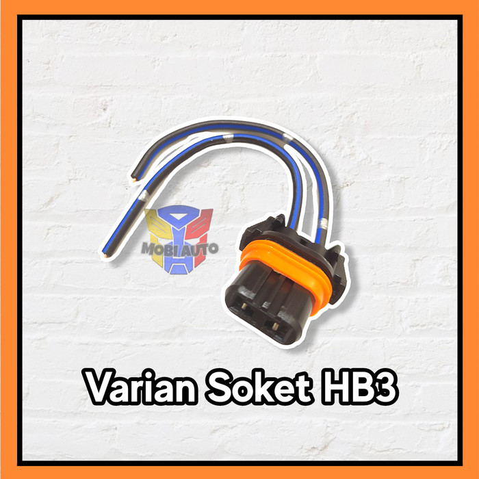 Soket Bohlam Lampu Mobil HB3 9005 & HB4 9006 / Socket Foglamp Mobil - HB3 - 9005
