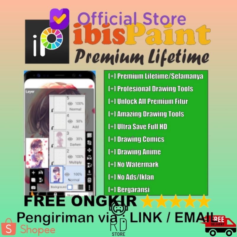 Ibis Paint X Premium Lifetime