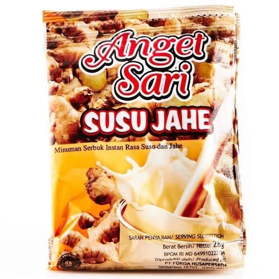 

Anget Sari Susu Jahe 10 x 28 gr - Minuman Hangat Tradisional - air