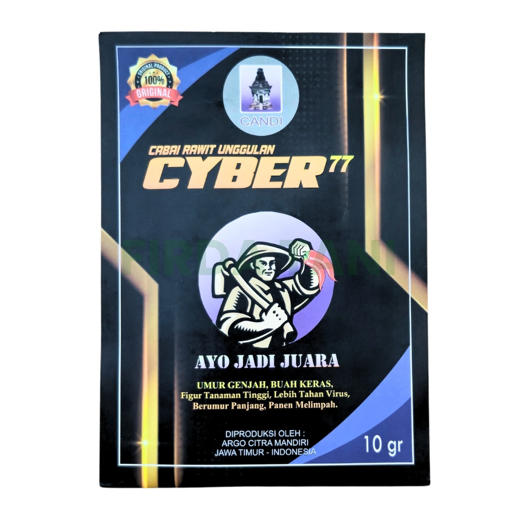 cabe cyber 77 lebih tahan virus original cap candi