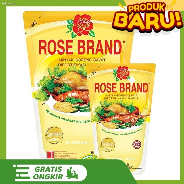 

PAKET MURAH 5 PCS Minyak Goreng Rose Brand 500ml