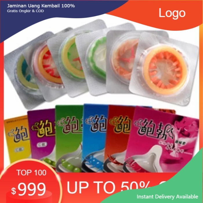 MANKUS STORE+ Buruan di Order!!! Aksesoris Silicon PROMO TERLARIS Kondom Gerigi Motif Pipa Super Tip