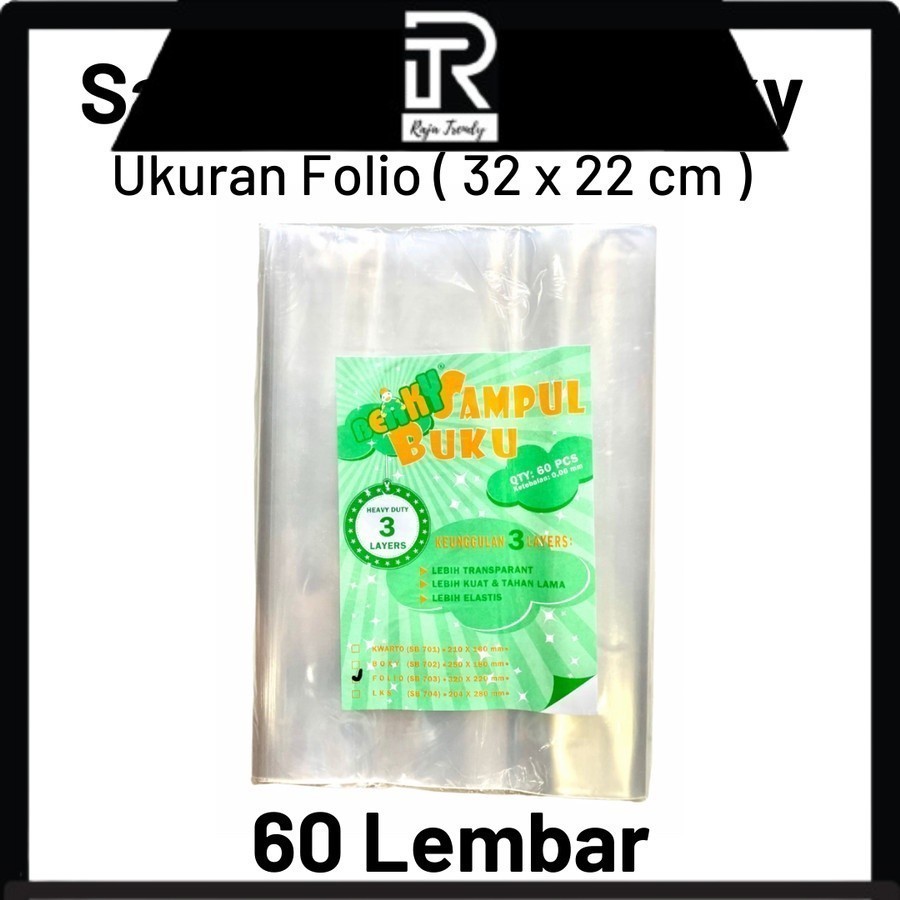 

Sampul Buku Berky Folio Tebal isi 60pcs