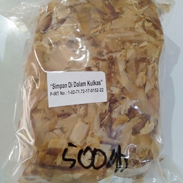 

[TERMURAH] Katsuobushi 500g Ikan Cakalang Asap Serut