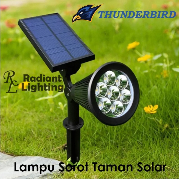 Lampu Sorot Taman Solar Tenaga Surya / Lampu Teras
