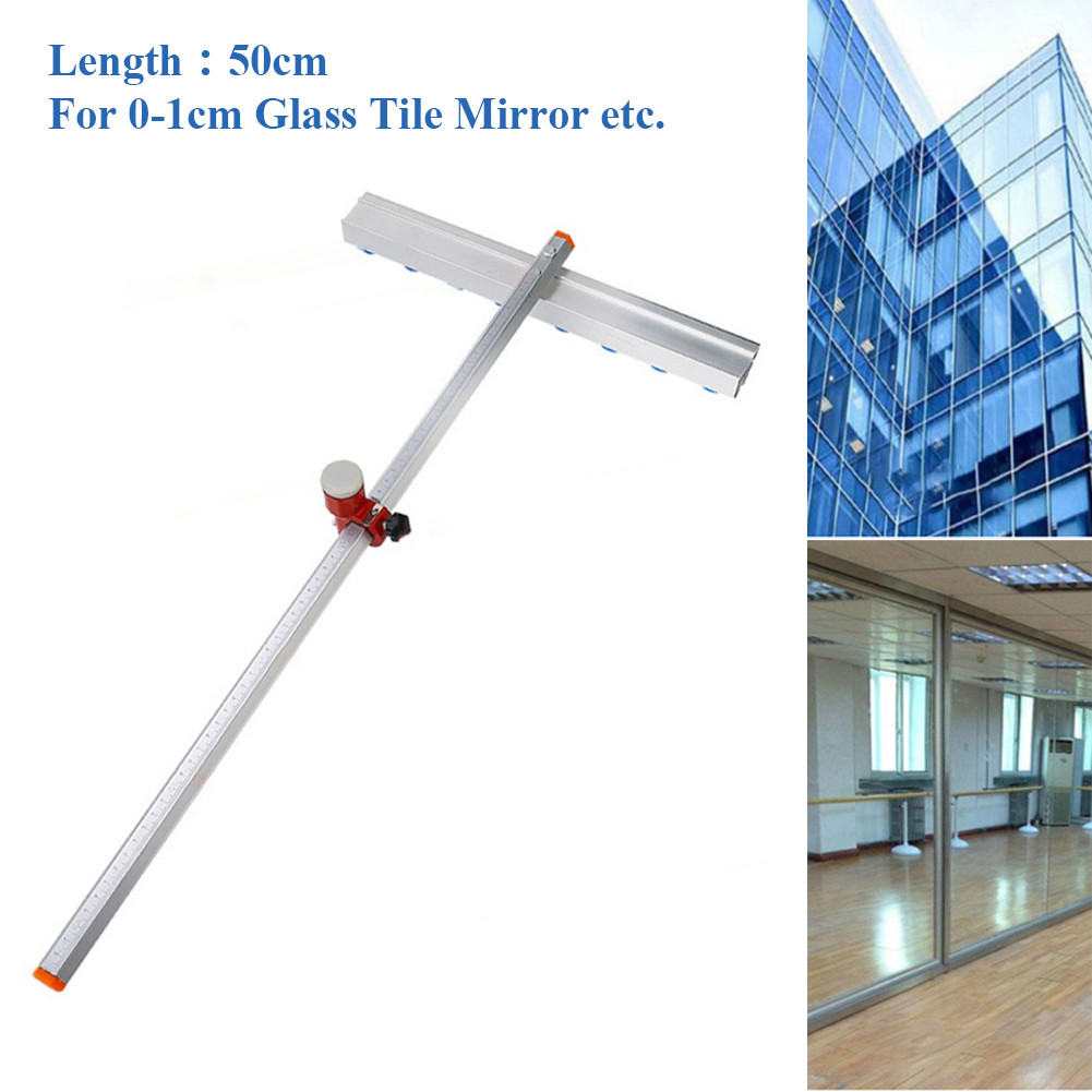 

50cm Glass Tile Push Knifes T-Ype Diamond Tile Scraper For Glass Tile Cutter Roller Cutter Hand Tool PortableHigh Precision