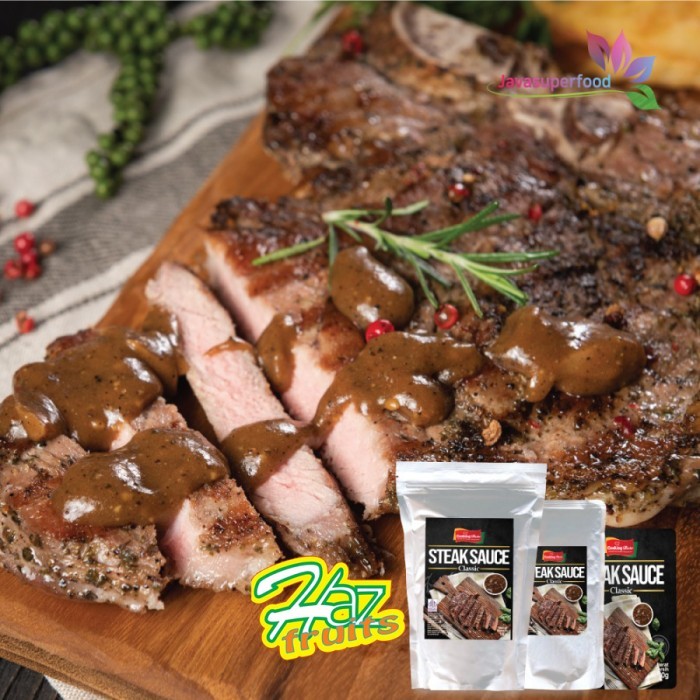 

Steak Sauce Cooking Master 1 Kg | Saus Bumbu Untuk Steak